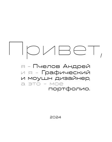 Краткое портфолио